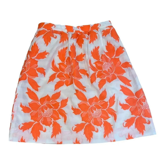 J crew neon flounce skirt - Picture 2 of 7